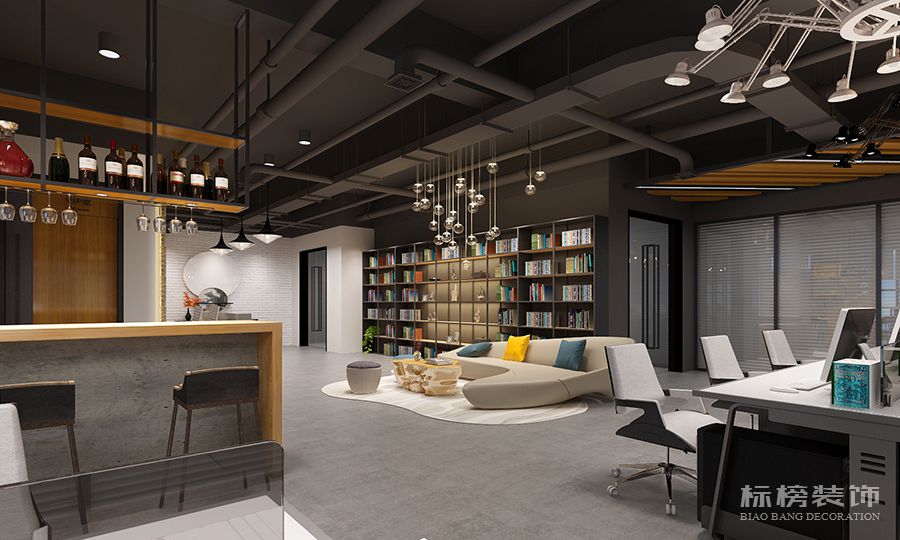 轻中式办公室装修效果好色直播下载泸州分公司