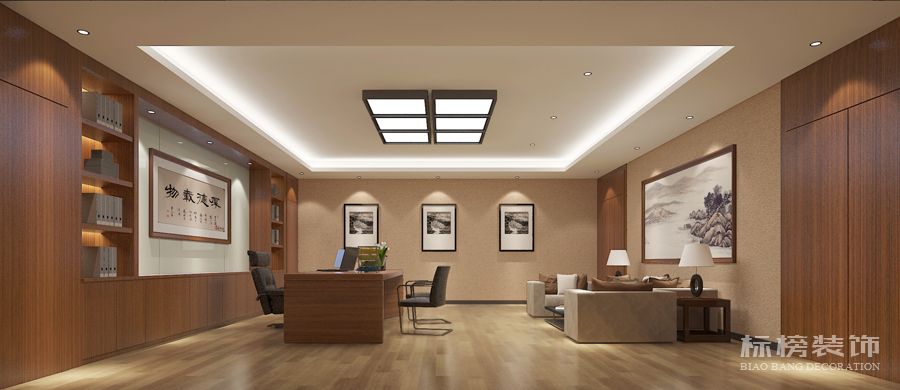 办公室办公桌沙发怎么摆放比较好?